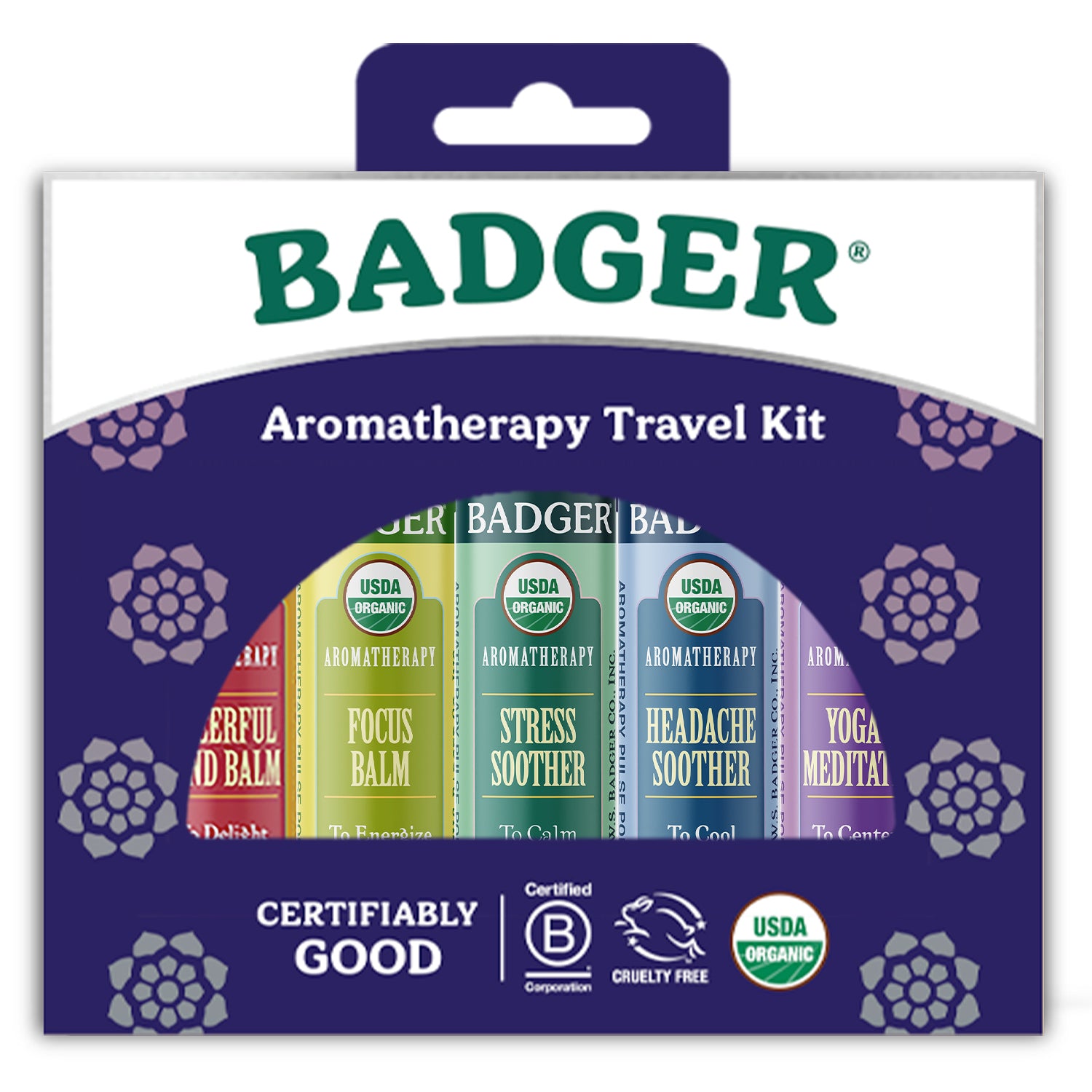 badger-balm-aromatherapy-travel-kit-5-teilig image 1