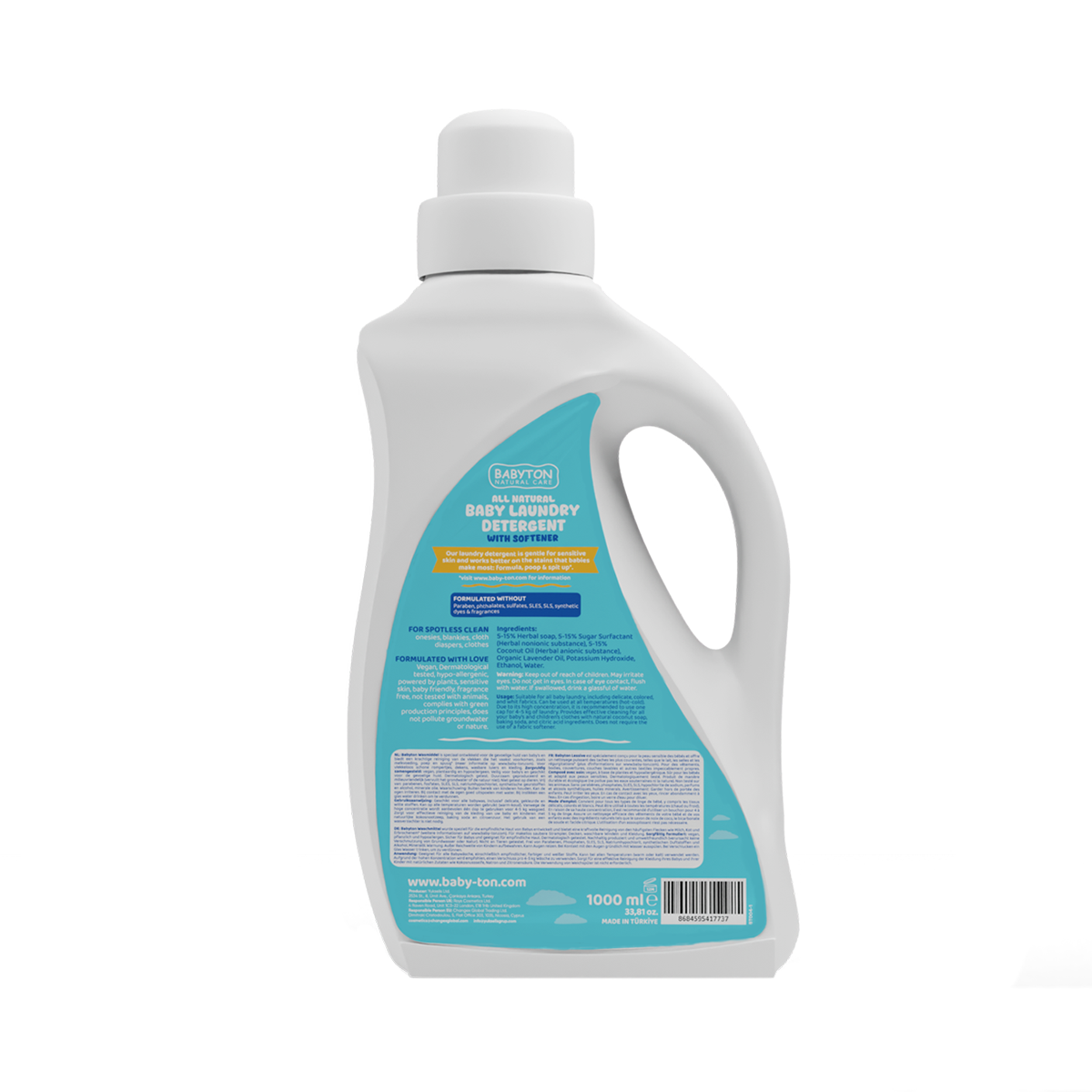 babyton-ultra-sanftes-waschmittel-f-r-babykleidung-1000-ml image 2