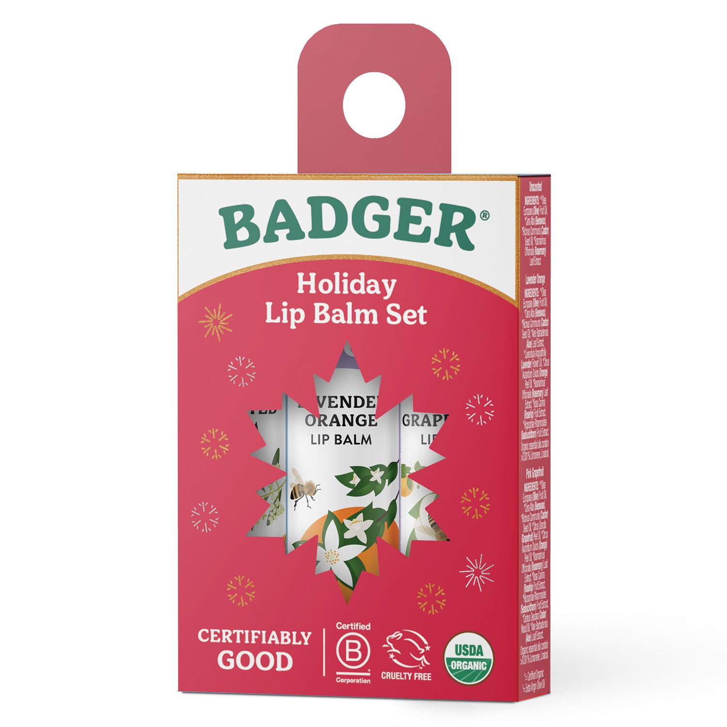 badger-balm-holiday-lip-balm-set-3er-rot image 7