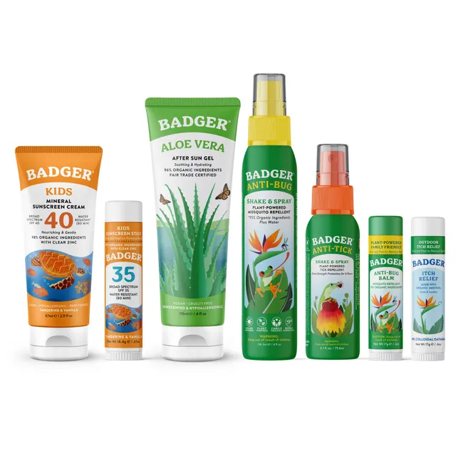 badger-balm-kids-sun-bug-bundle-7-teiliges-sommer-set-f-r-kinder image 1