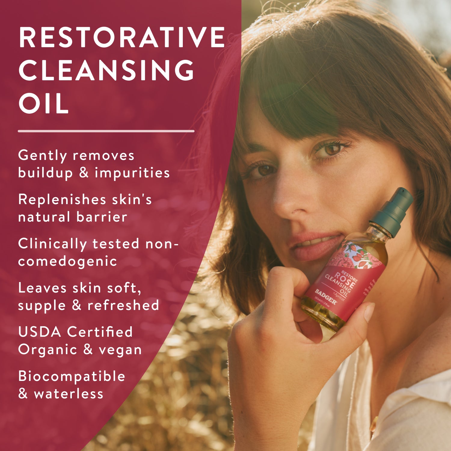 badger-balm-rose-cleansing-oil-gesichtsreinigungs-l-vegan image 2