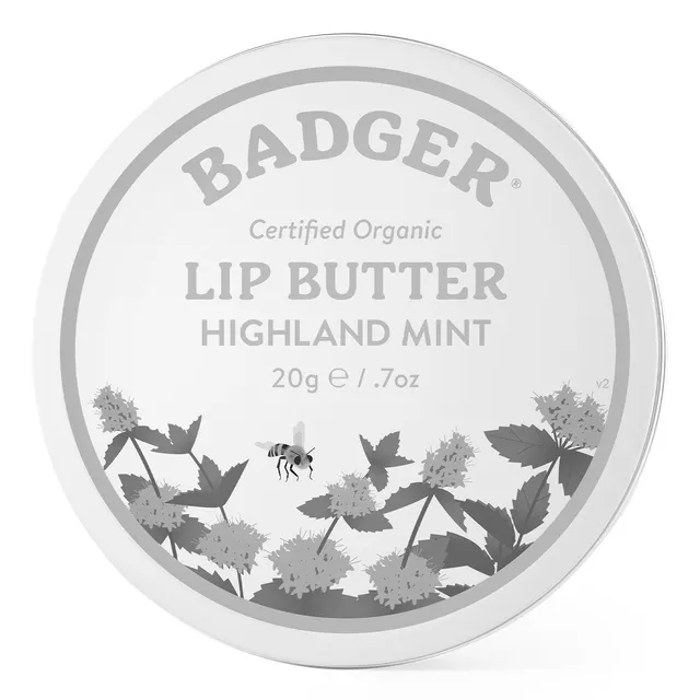 badger-balm-lip-butter-tin-highland-mint-lippenbutter-in-der-dose image 1
