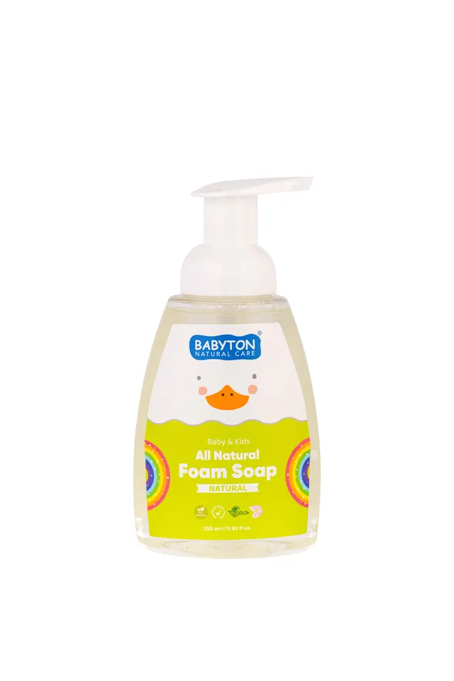 babyton-sch-umende-hand-face-wash-naturel-350ml image 1