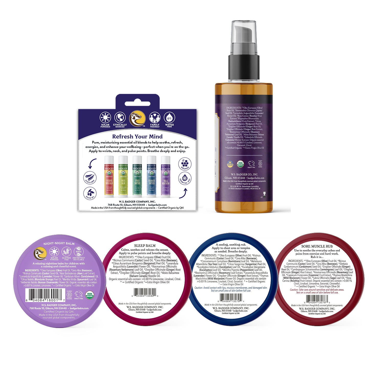 badger-balm-wellness-aromatherapy-bundle-6-teiliges-set image 2