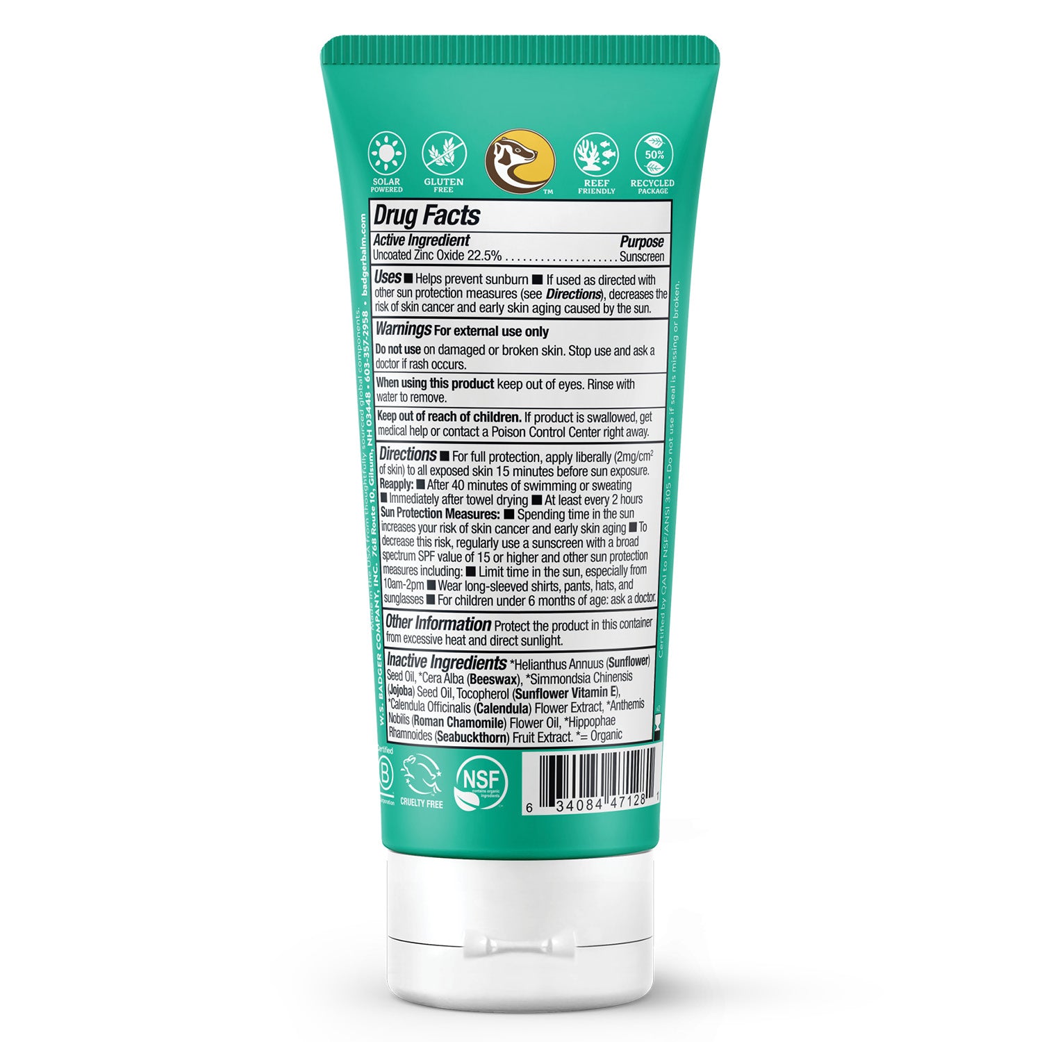 badger-balm-baby-mineral-sunscreen-cream-spf-40-babysonnencreme image 2