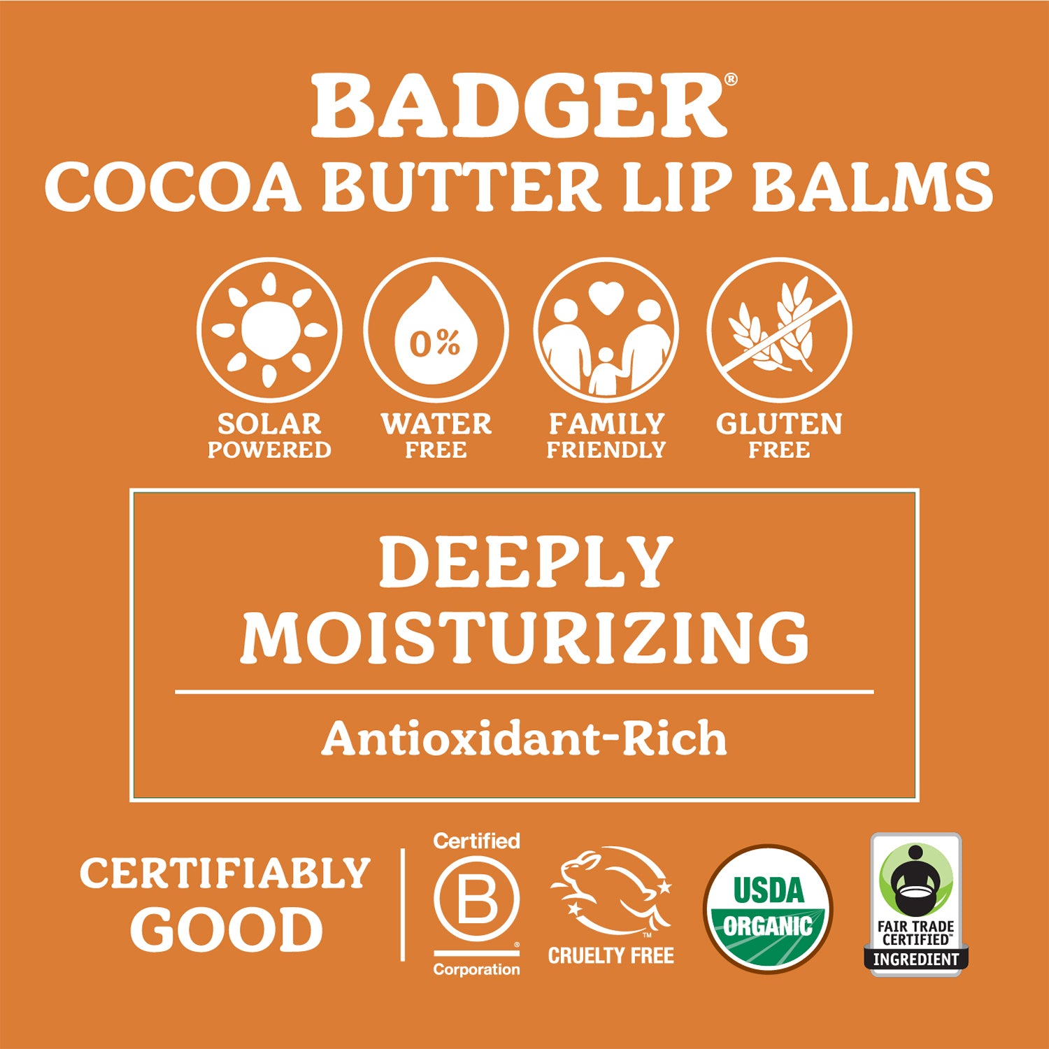 badger-balm-cocoa-butter-lip-balm-vanilla-bean-fair-trade-lippenbalsam image 3