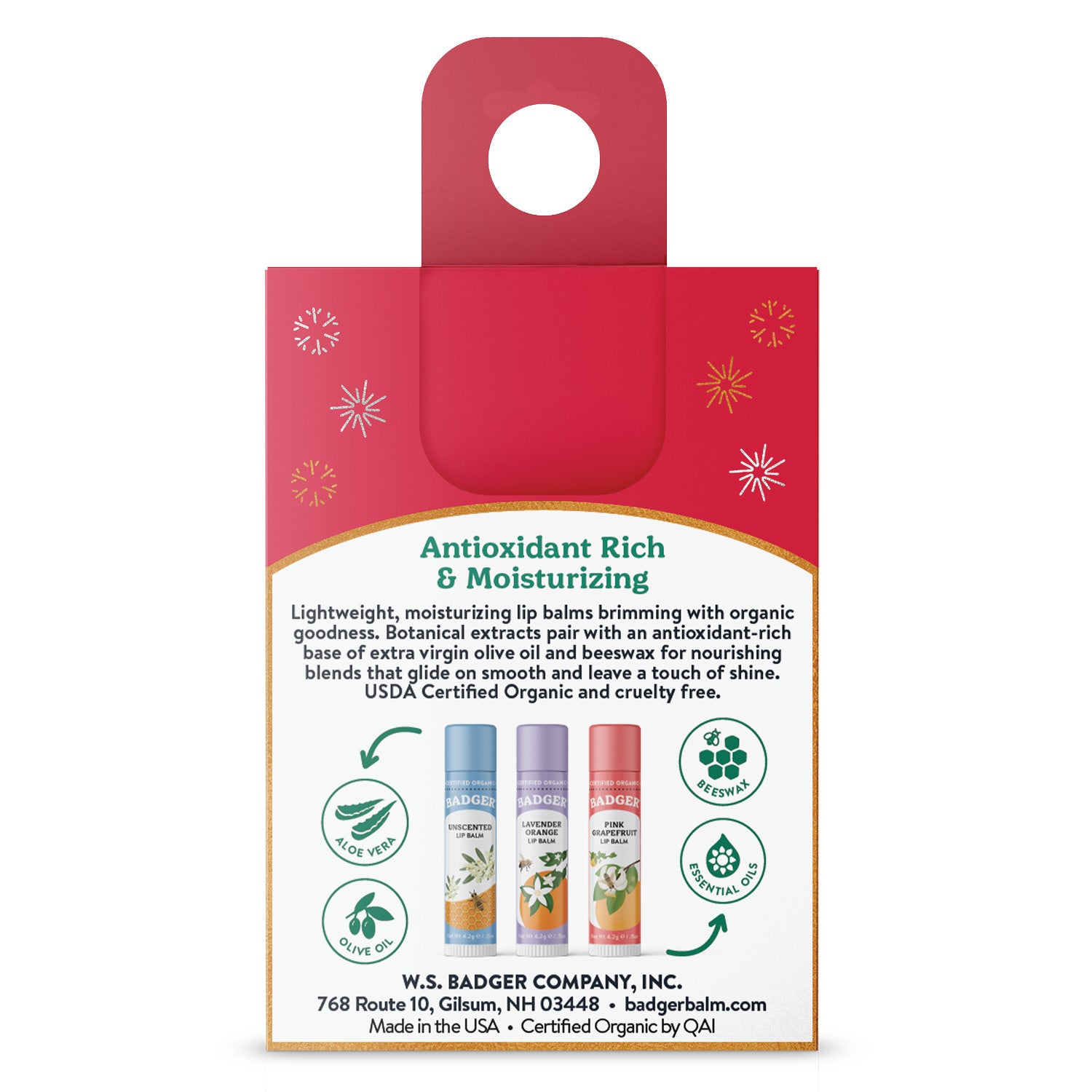 badger-balm-holiday-lip-balm-set-3er-rot image 2
