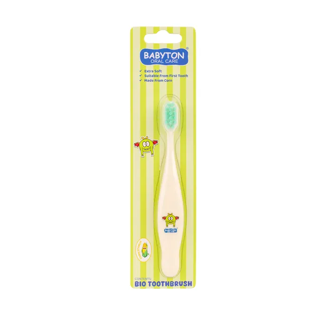babyton-bio-kinderzahnb-rste-griny-extra-weiche-borsten image 1
