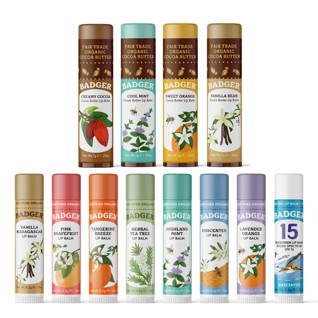 badger-balm-ultimate-lip-bundle-bio-lippenpflege-set-5-teilig image 1