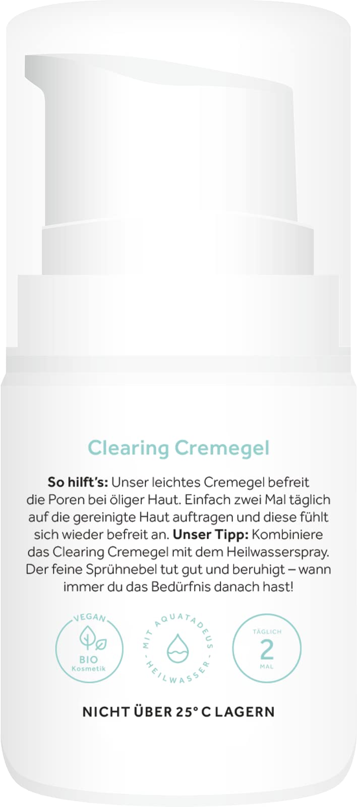 aquatadeus-clearing-creme-gel-50-ml-biokosmetik-f-r-lige-unreine-haut image 3