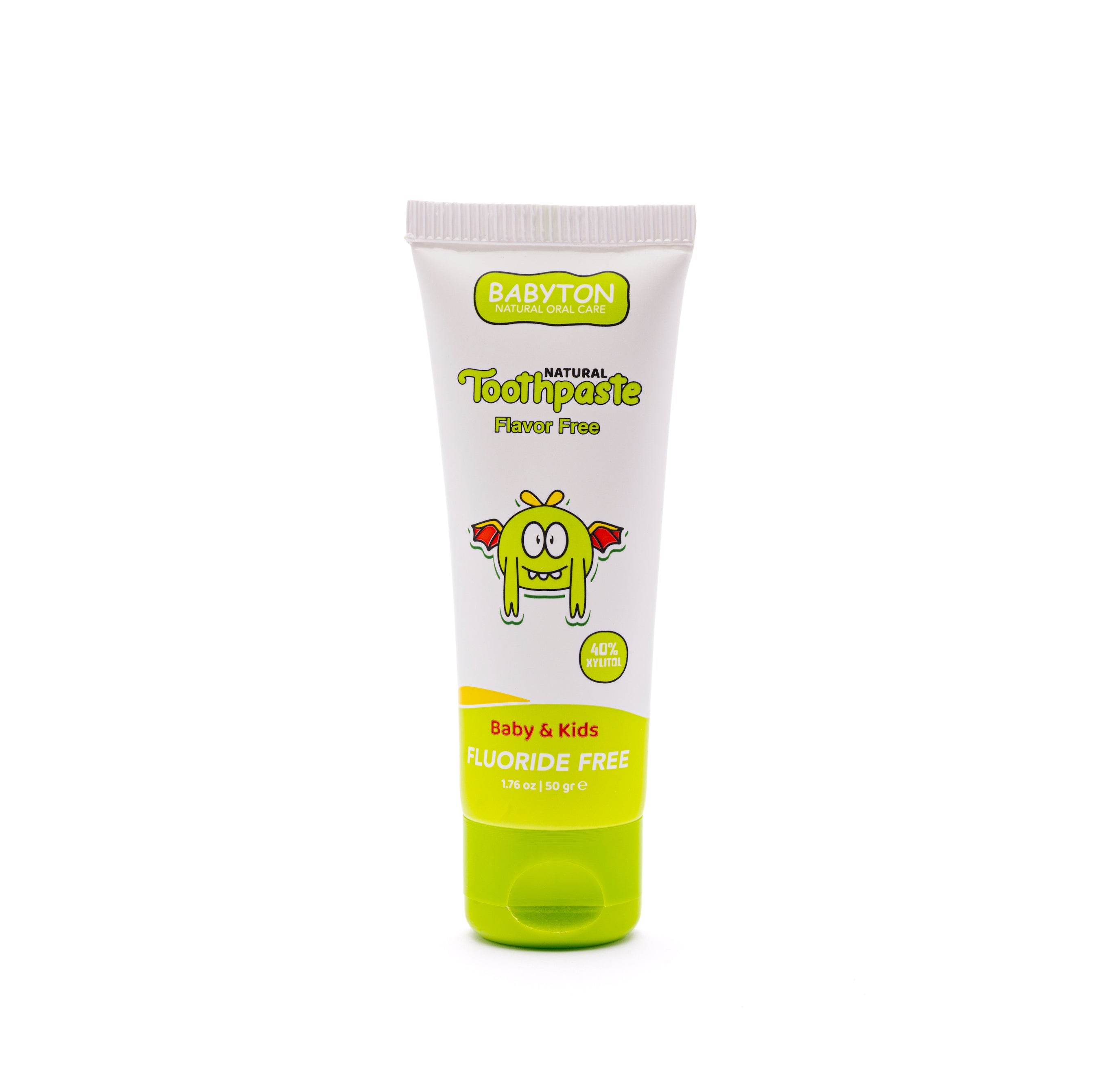 babyton-tandpasta-baby-kind-fluoridfrei-ohne-geschmack-50-g image 1