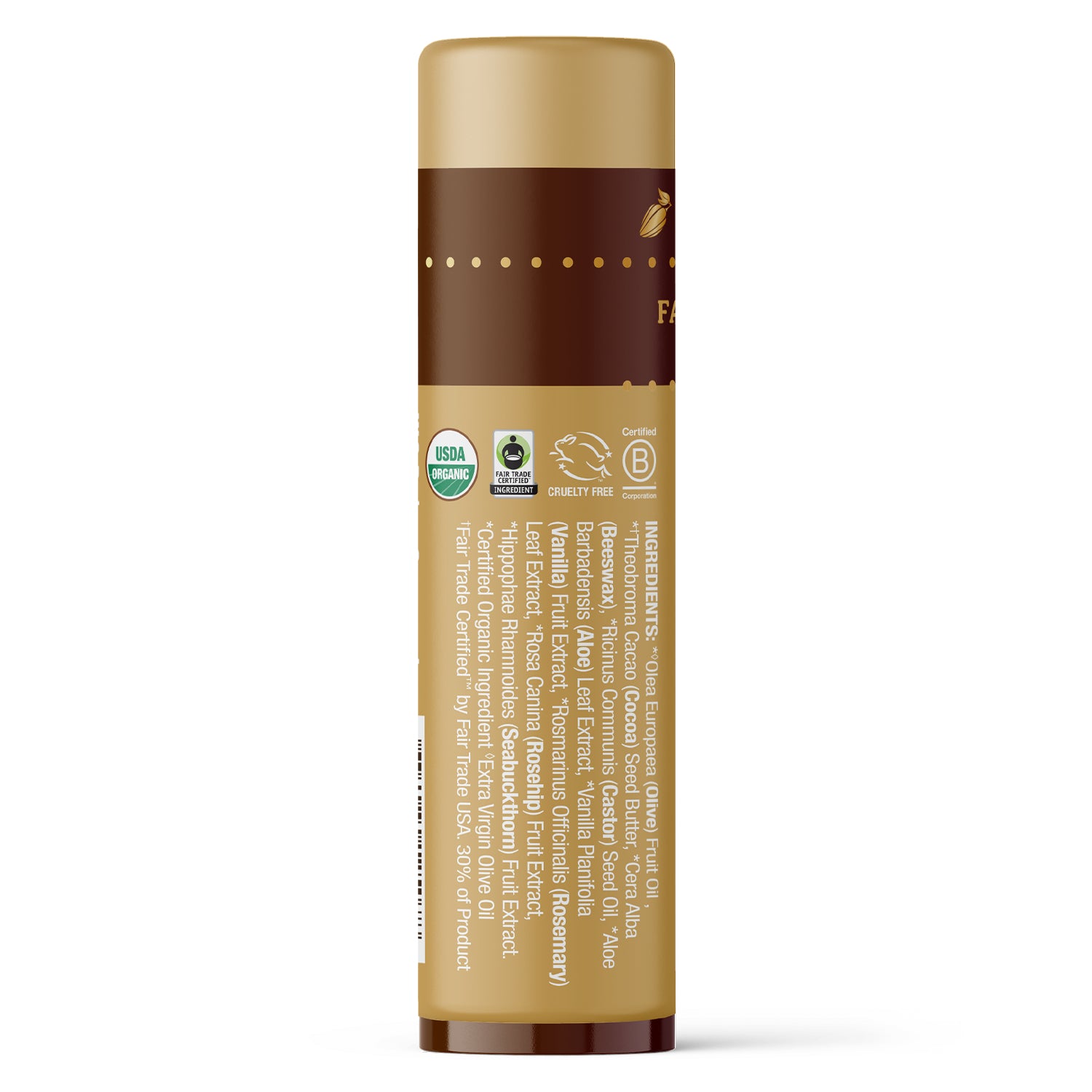 badger-balm-cocoa-butter-lip-balm-vanilla-bean-fair-trade-lippenbalsam image 2