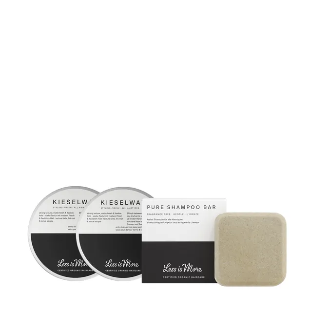 alma-babycare-minimalist-hero-set-haar-styling-set-mit-2x-kieselwax-pure-shampoo image 1