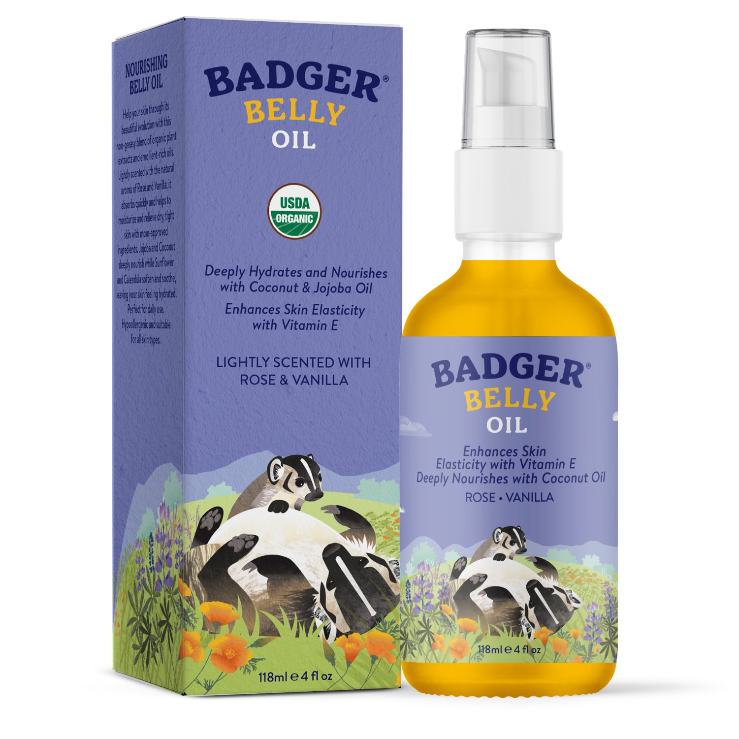 badger-balm-belly-oil-bio-bauch-l-f-r-schwangerschaft image 3