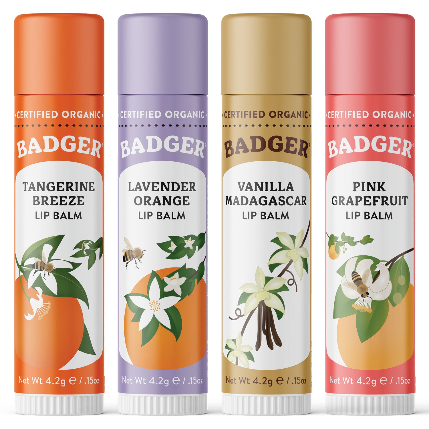 badger-balm-classic-lippenbalsam-4er-gold-box image 4