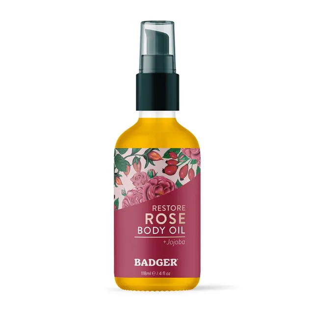 badger-balm-rose-body-oil-veganes-k-rper-l image 1