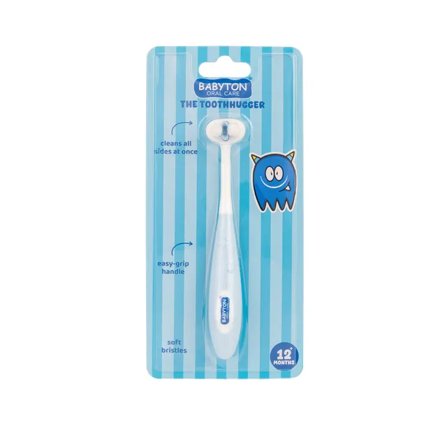 babyton-toothhugger-coco-3-seitige-kinderzahnb-rste-ab-12-monaten image 1