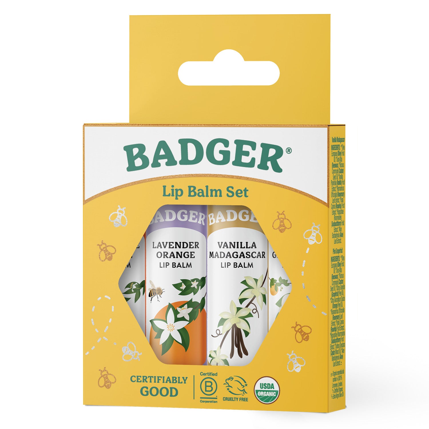 badger-balm-classic-lippenbalsam-4er-gold-box image 7