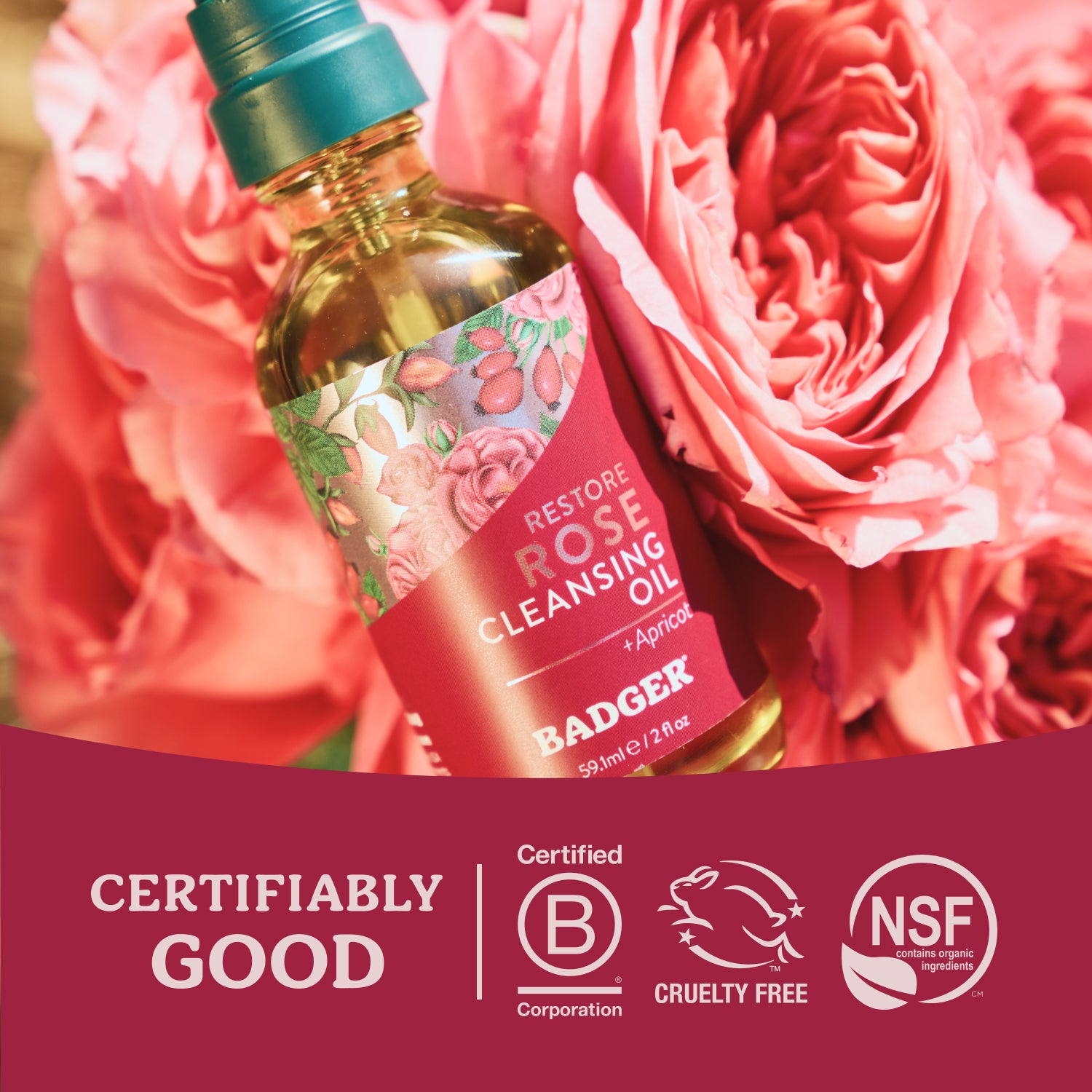 badger-balm-rose-cleansing-oil-gesichtsreinigungs-l-vegan image 5