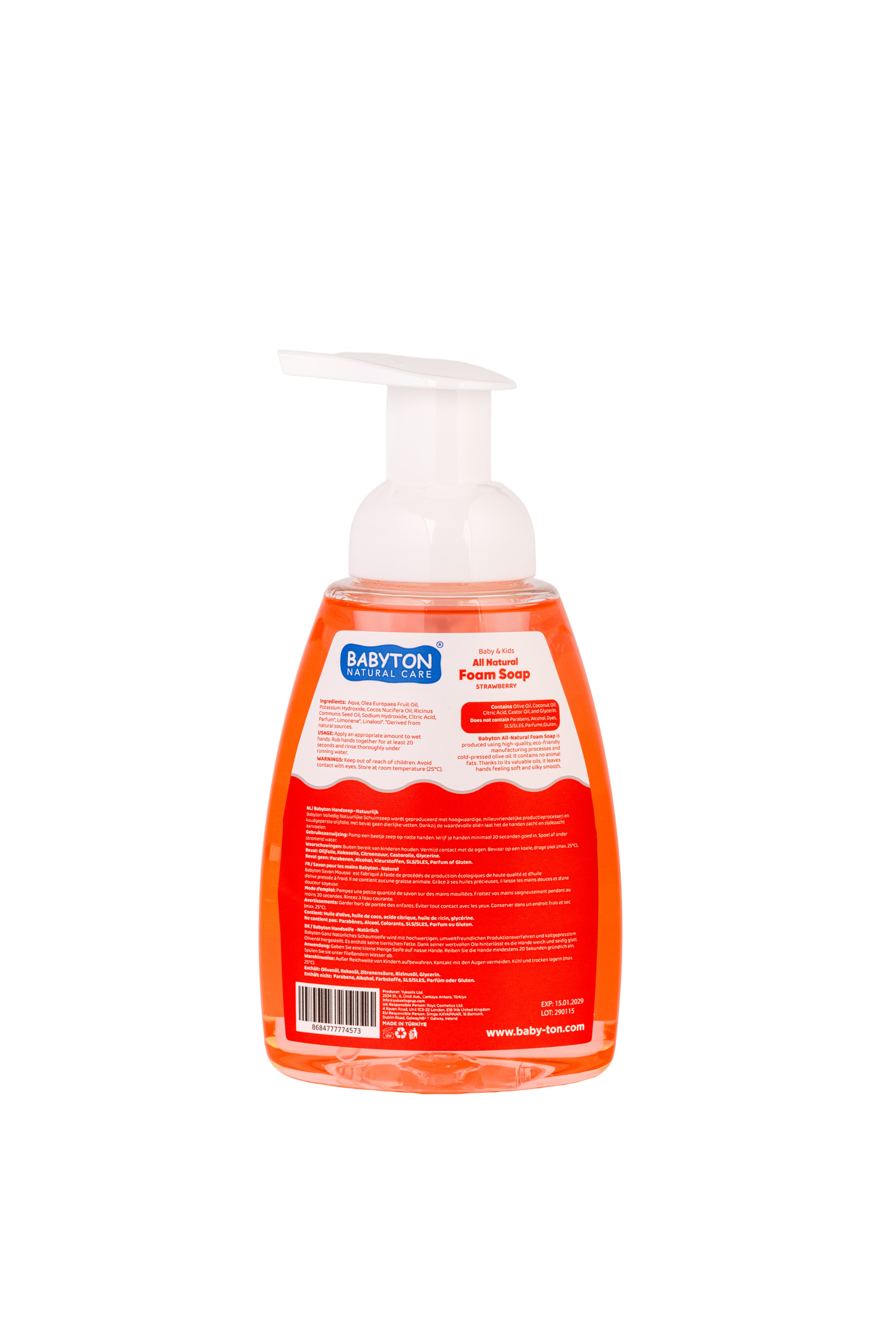 babyton-sch-umende-hand-face-wash-erdbeere-350-ml image 5