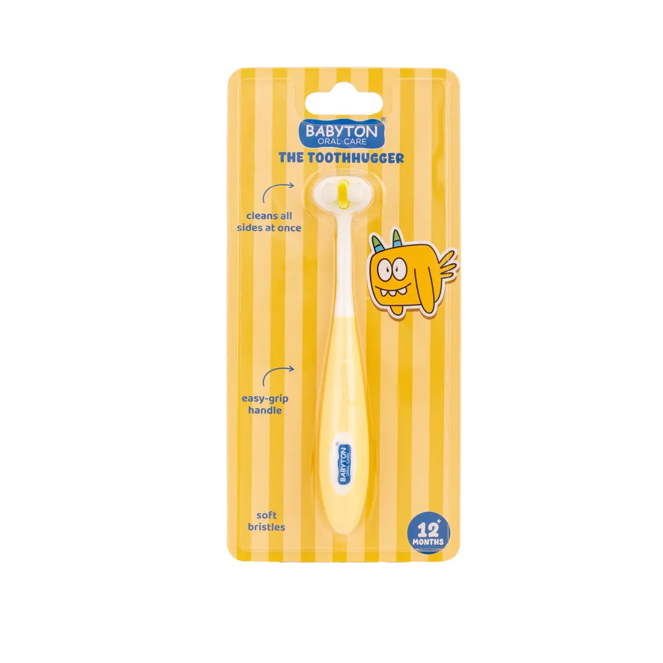 babyton-toothhugger-kinderzahnb-rste-flappy-3-seitig-ab-12-monaten image 1