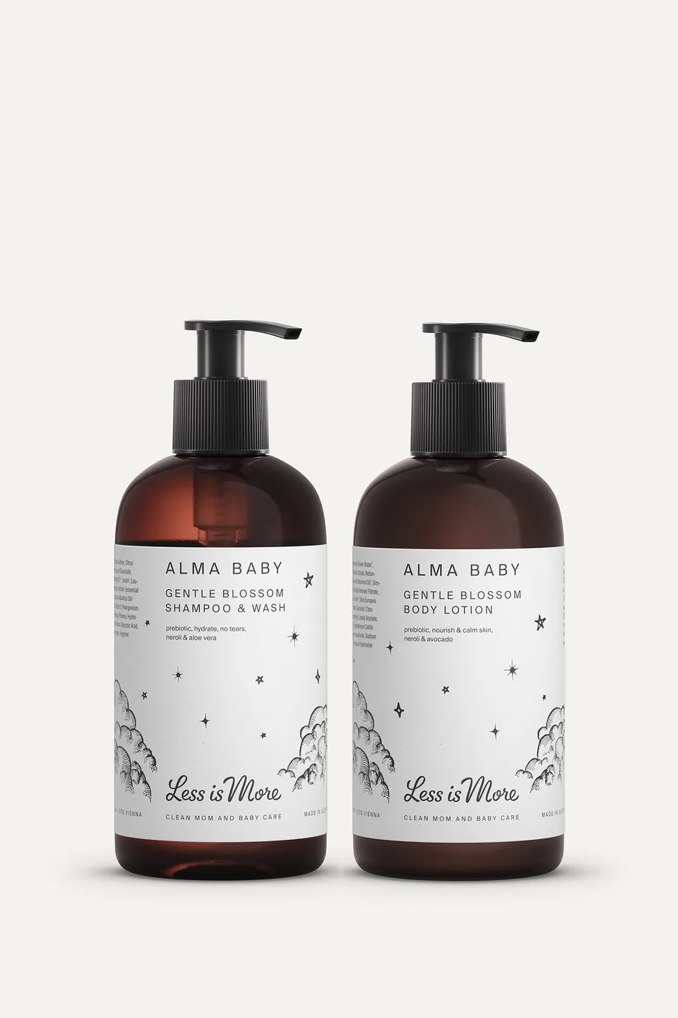 alma-babycare-baby-kids-set-gentle-blossom-shampoo-und-lotion image 1