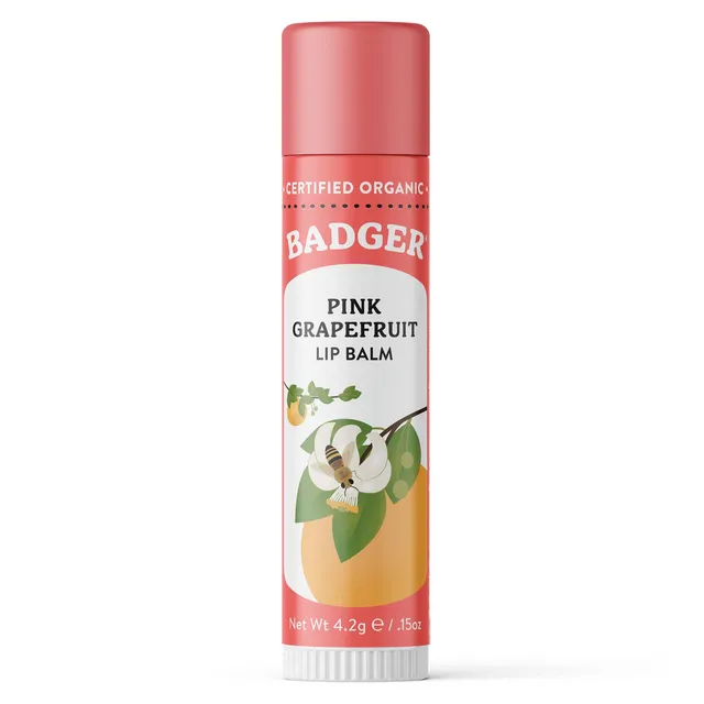badger-balm-classic-lip-balm-pink-grapefruit-lippenbalsam image 1