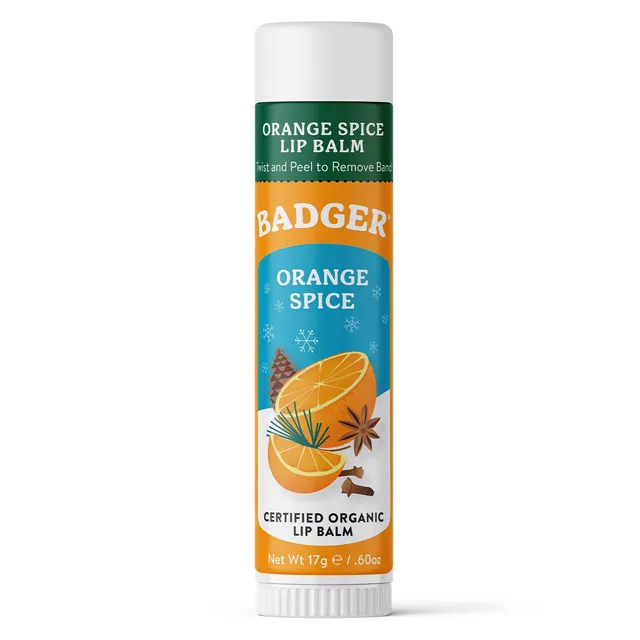 badger-balm-holiday-jumbo-lip-balm-orange-spice-riesen-lippenstift image 1