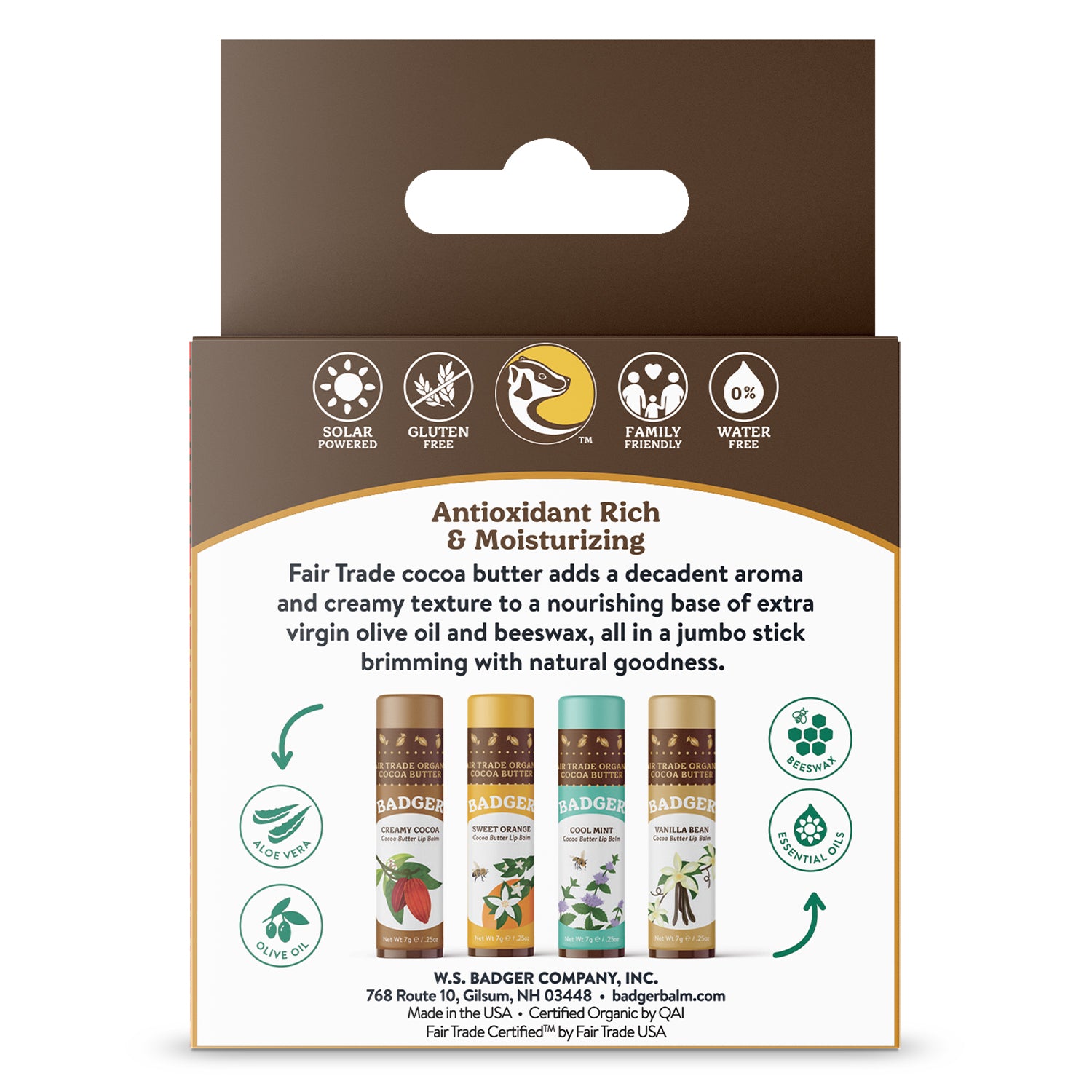 badger-balm-cocoa-butter-lippenbalsam-geschenkset-4er image 2