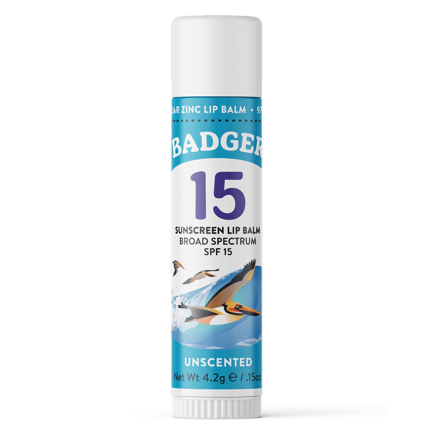 badger-balm-mineral-sunscreen-lip-balm-spf-15-unparf-miert image 2