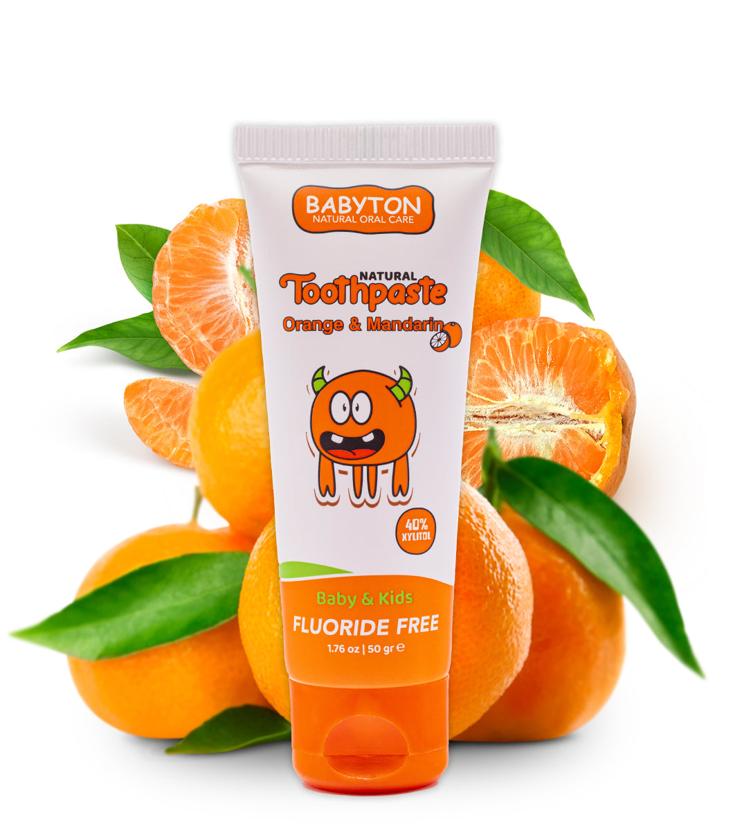 babyton-baby-kinderzahnpasta-fluoridfrei-orange-mandarine-50g image 2