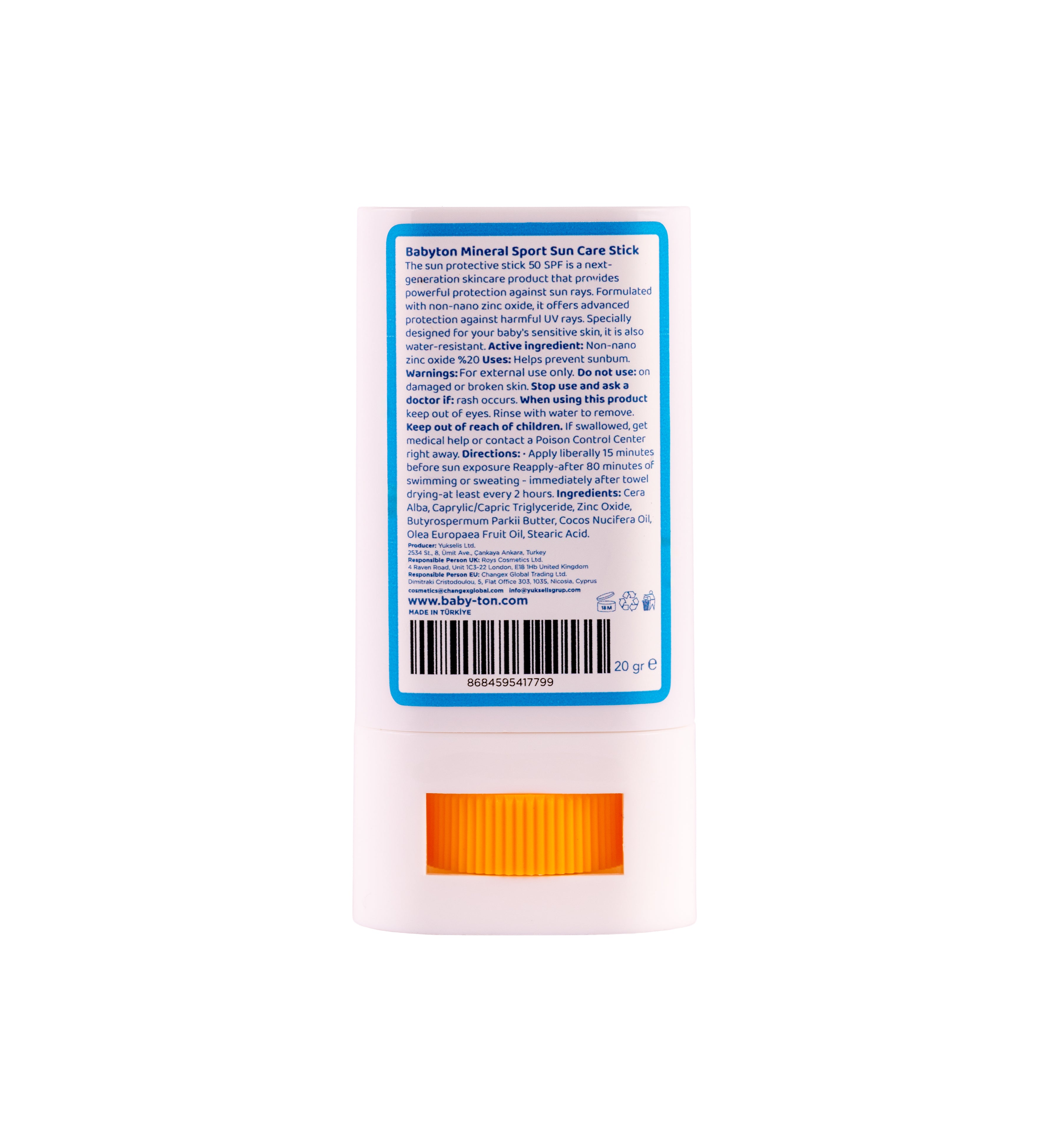 babyton-mineralischer-sonnenstift-spf50-20g image 3
