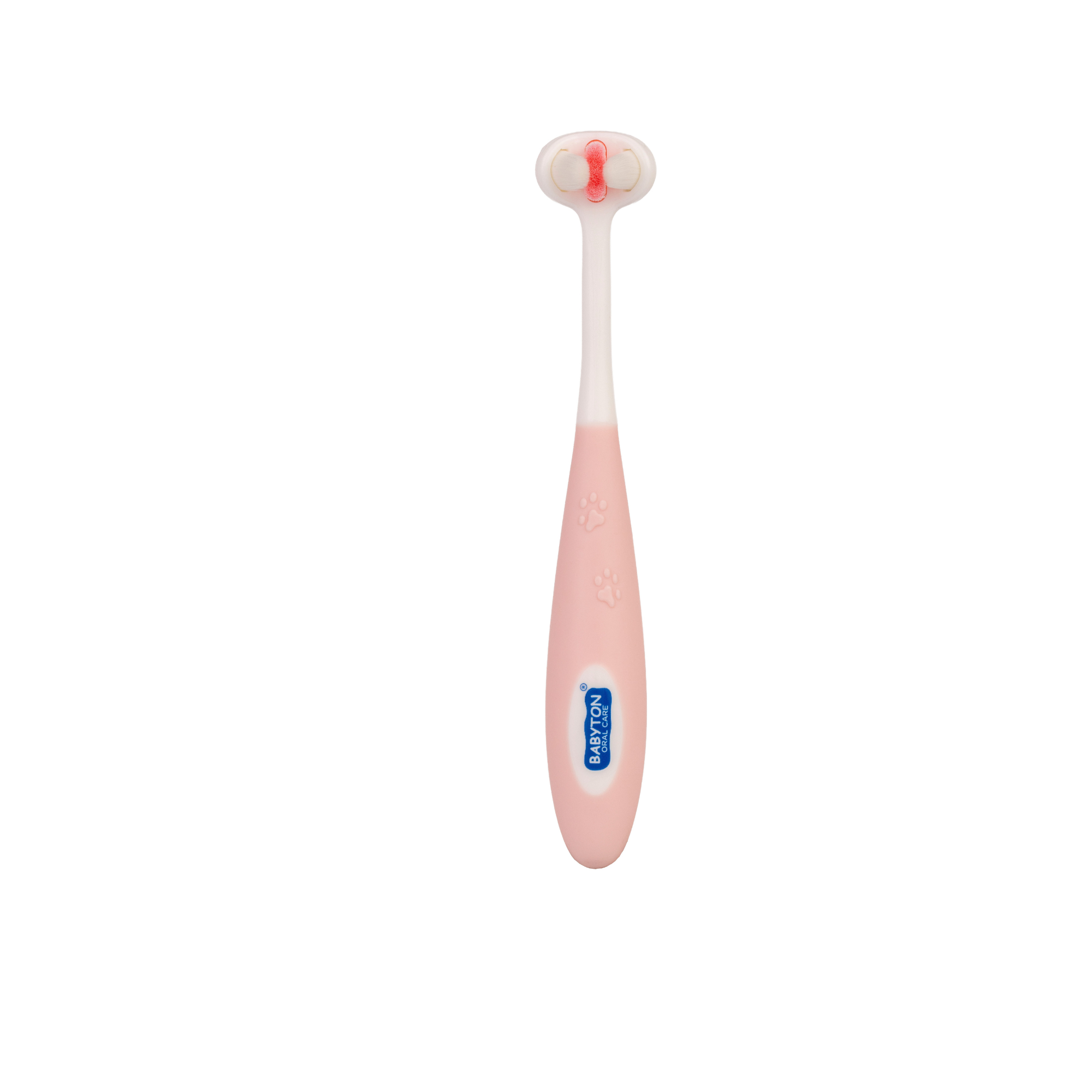 babyton-toothhugger-pinky-3-seitige-kinderzahnb-rste-ab-12-monaten image 3