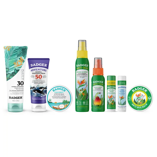 badger-balm-sun-bug-vacation-bundle-8-teilig image 1