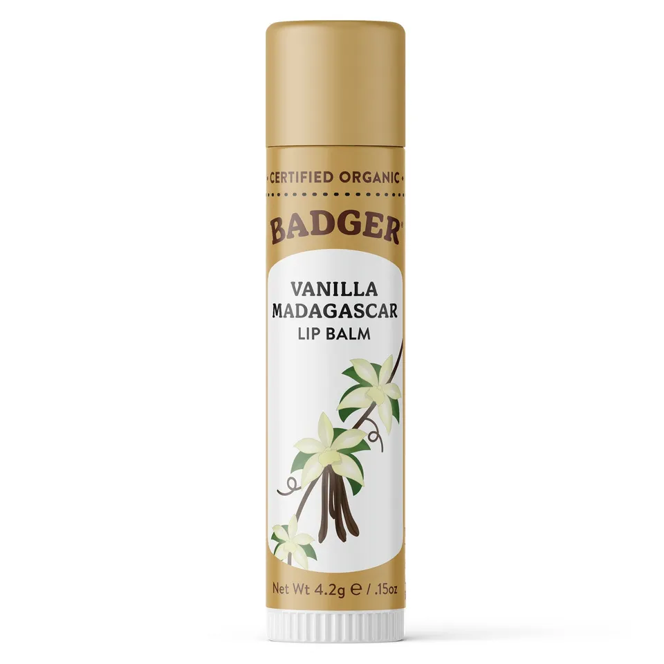 badger-balm-classic-lip-balm-vanilla-madagascar-vanille-lippenbalsam image 1