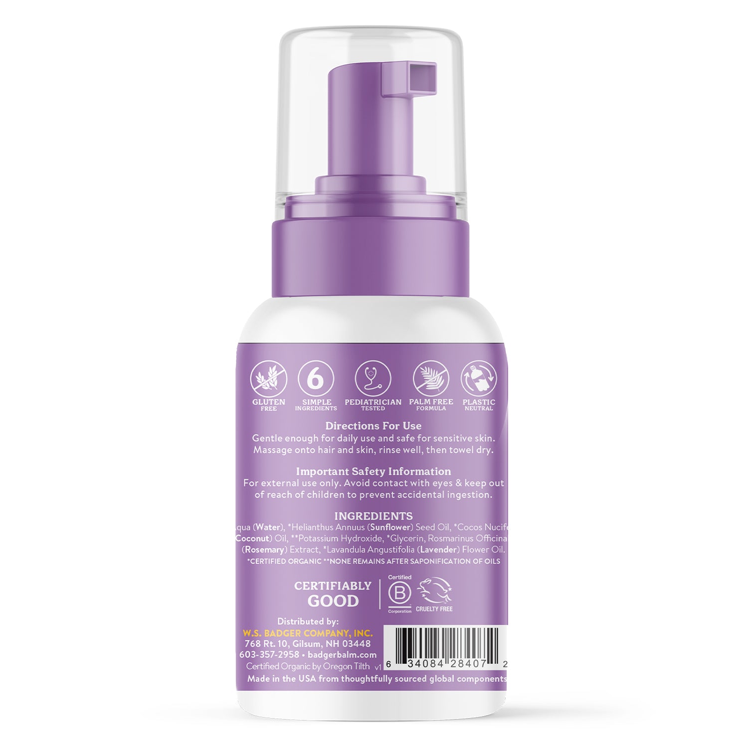 badger-balm-baby-night-night-schaumbad-shampoo image 2