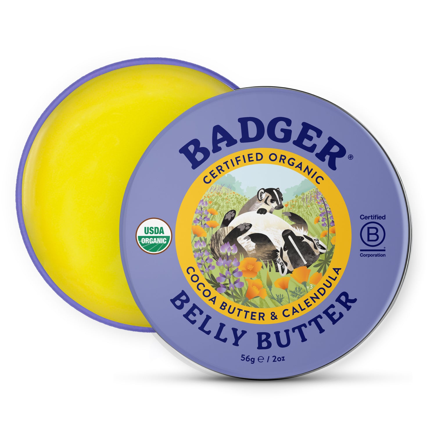 badger-balm-belly-butter-schwangerschafts-bauchbutter image 1