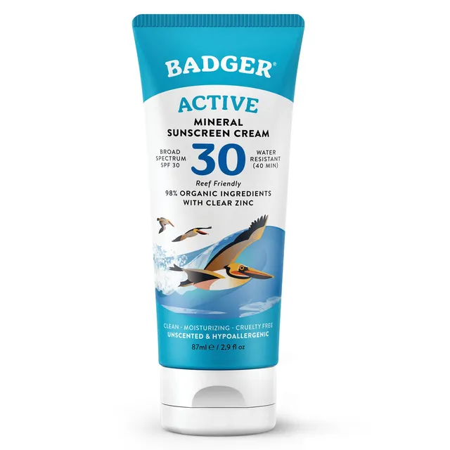 badger-balm-active-mineral-sunscreen-cream-spf-30-unparf-miert image 1