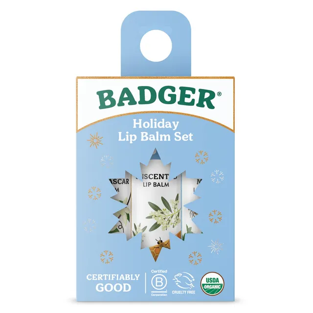 badger-balm-holiday-lip-balm-set-3-pack-blue-box-vanilla-mint-unparf-miert image 1
